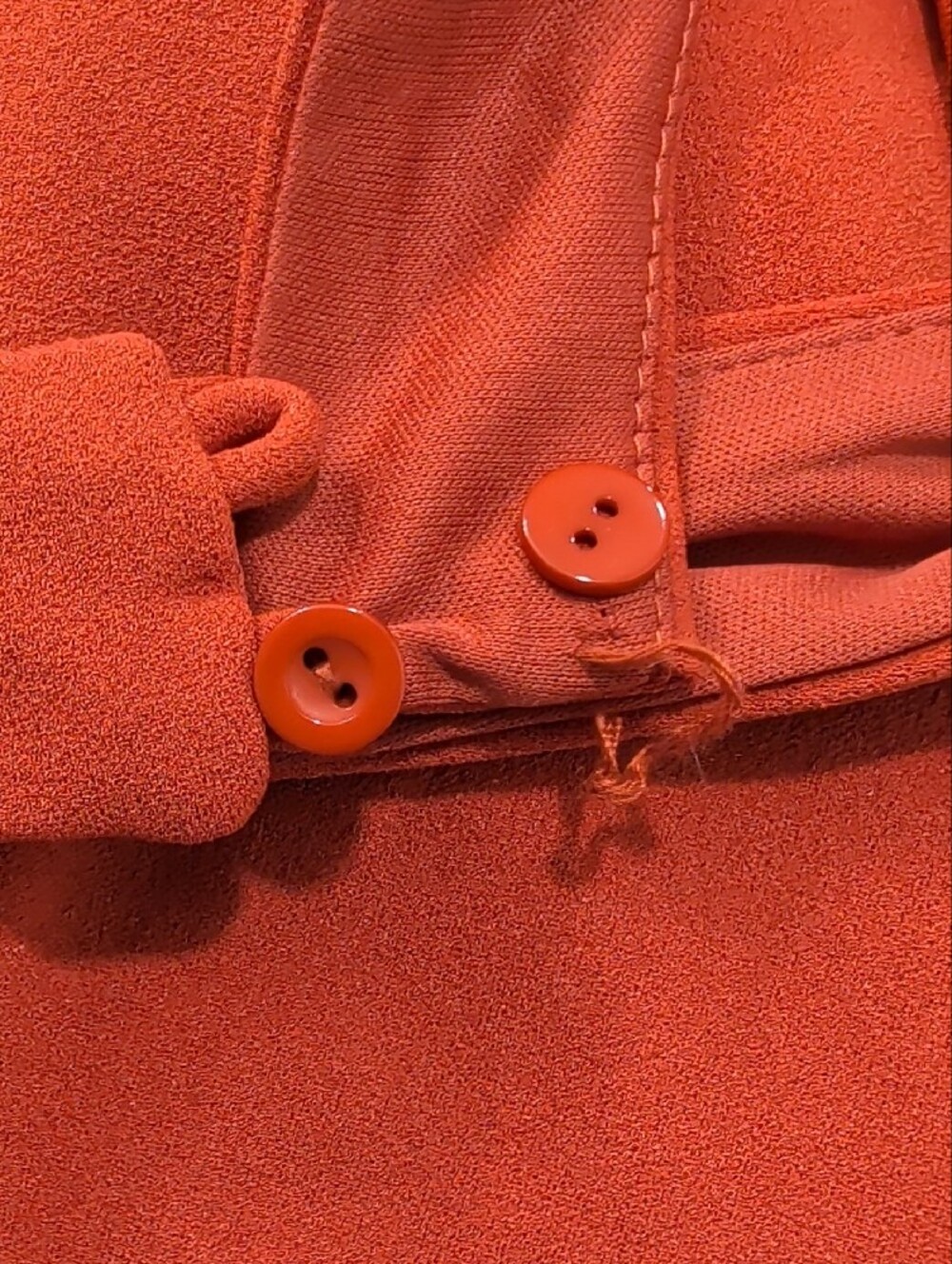 Lulu's Abriana Rust Orange Pleated Halter Maxi Dress - Picture 8 of 8